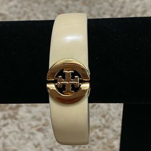 Tory Burch Brass Lacquered Cuff
